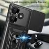 Military Armor Protection Case for POCO F6 F4 F3 5G X3 X4 X5 F5 NFC GT M3 M4 Pro M5S Slide Camera Shockproof Full Protection Cover