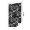 Wild Cats and Palm Trees Wallpaper for Living Room and Bedroom 50x1000