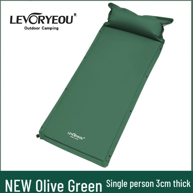 Portable Self-Inflating Camping Pad - Moisture-Proof and Thickened Sleeping Mat