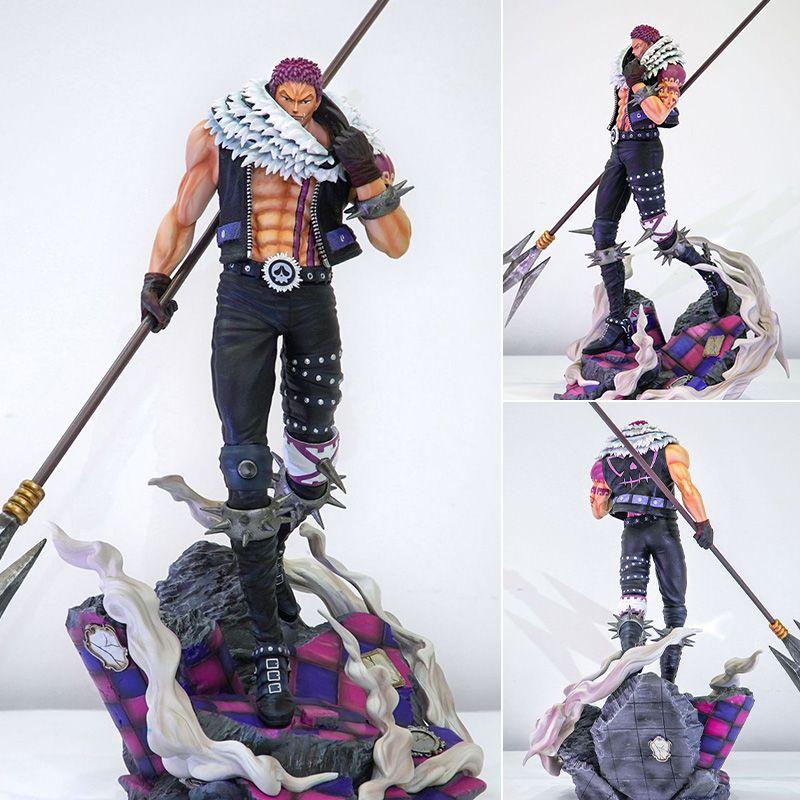 JT studio One Piece 15.74in/40cm Katakuri Figura de Anime de estatua Halberd Domineering de Extra large Zoro PVC Mode Toys Gifts