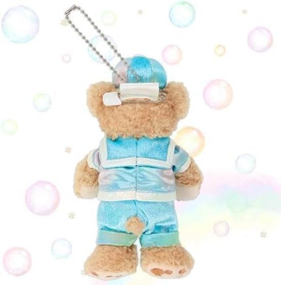 Duffy Plush Badge Duffy & Friends 20th Anniversary Colorful Happiness Plush Toy Tokyo DisneySea Exclusive