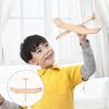 Nedokončená dřevěná letadlová hračka DIY malování letadla řemeslo 3D letadlo vyrobte si vlastní model dřevěného letadla pro děti ruční práce školní umělecké projekty karnevalová párty