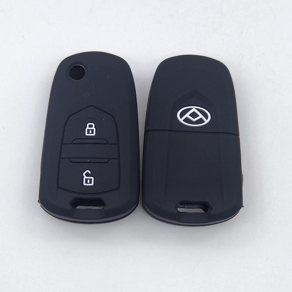 Soft Silicone Protective Case for Datong G10 2-Button Folding Remote Key
