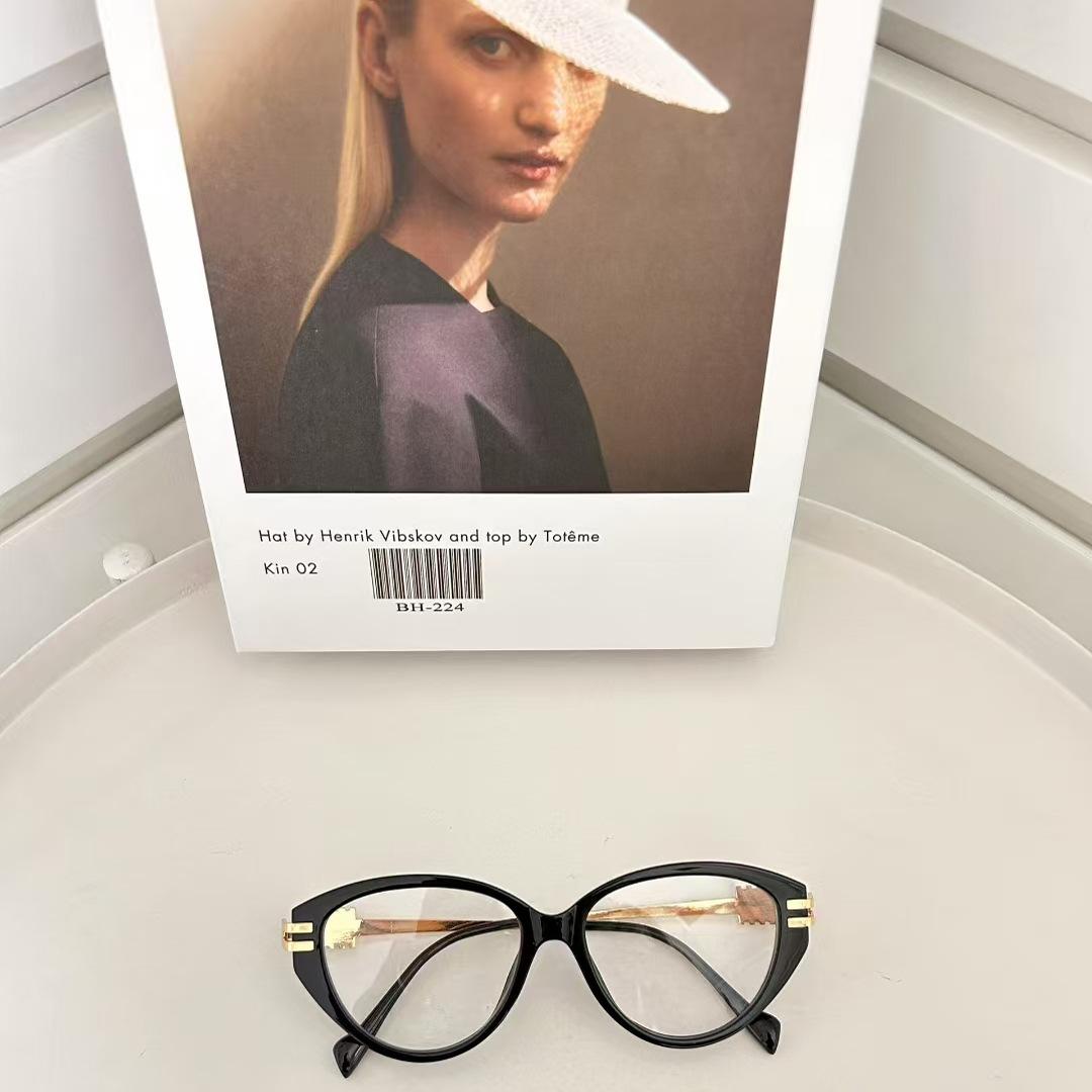 

European American Style Sun Glasses For Woman Cat Eye Shape Anti-Glare Men Sunglasses Vintage Style Designer Sunglass Women