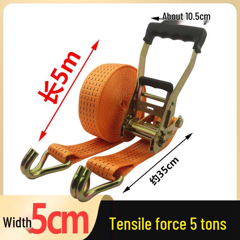 Heavy-Duty Cargo Lashing Strap Set