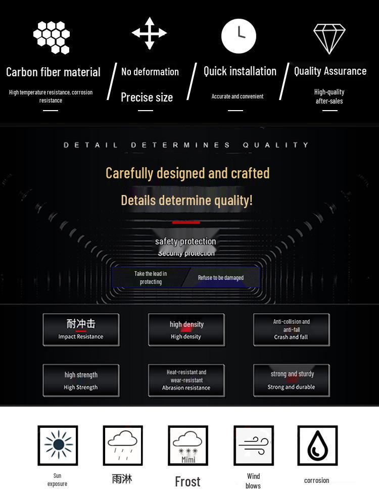 Yamaha R1/R1M 2020+ Carbon Fiber Front Side Fairing Panel Cover