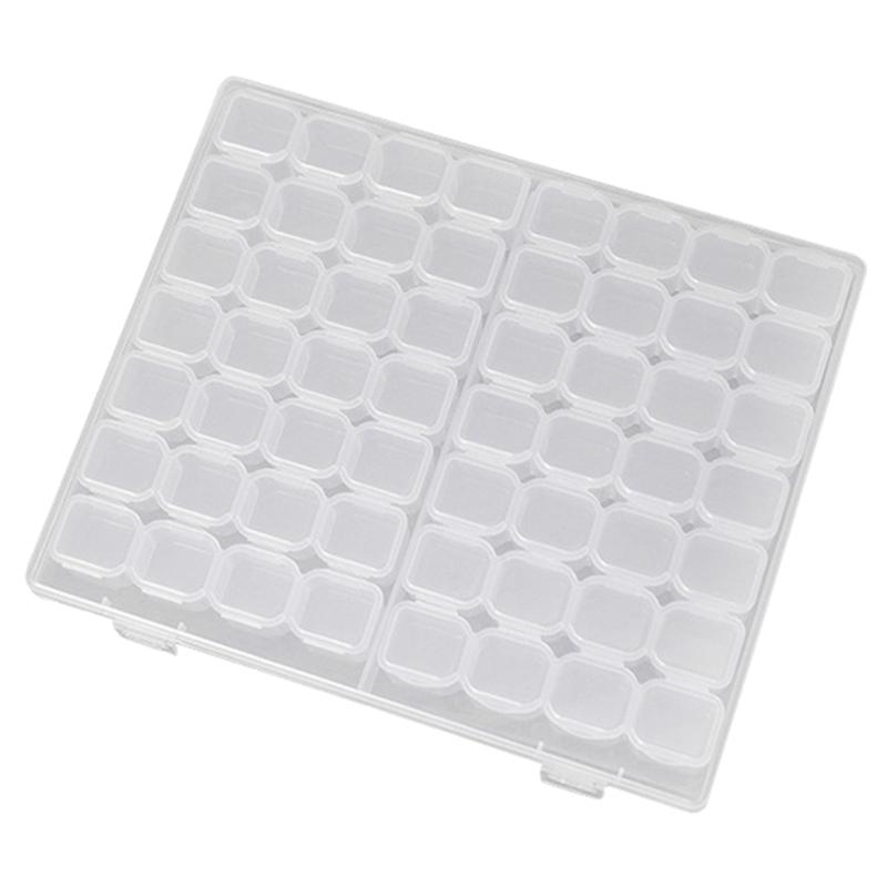Versatile Clear Jewelry Storage Box Small Earrings Box Jewelry Organizers Perfect for Travel Home and Professional Use