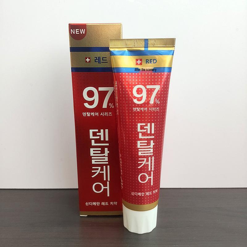 XIDIMIAN Korean Mint Freshening & Whitening Toothpaste, 97% Natural, 120g