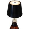 Metal Dimmable Bottle Lamp Rechargeable Touch Control Wine Bottle Light Wine Bottle Decorative Light for Family Restaurant & Bar