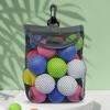 Water Resistant Golf Ball Organizer High Capacity Golf Ball Organizer Bag for 18 Balls Sports Equipment