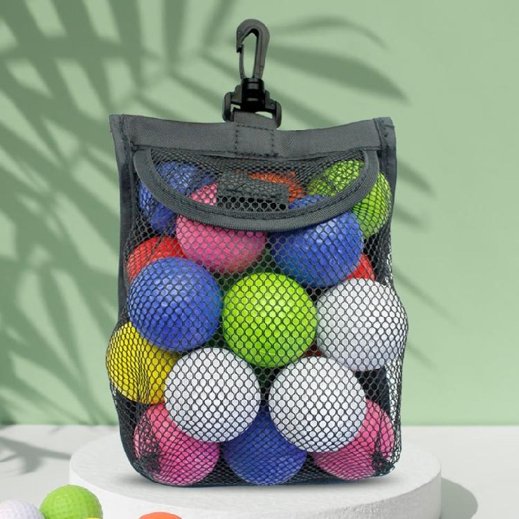 Water Resistant Golf Ball Organizer High Capacity Golf Ball Organizer Bag for 18 Balls Sports Equipment
