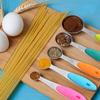 Ejoyous 10 Pieces Stainless Steel Measuring Cups and Spoons with Silicone Handle Grip Kitchen M
