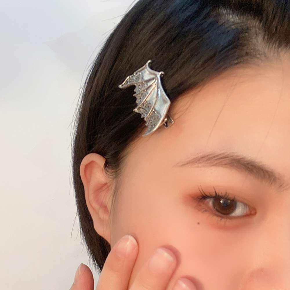 Bangs Clip Zinc Zinc Alloy Female Korean Style Barrettes Bat Wings Hairpin Women Hair Clips Hair Accessories