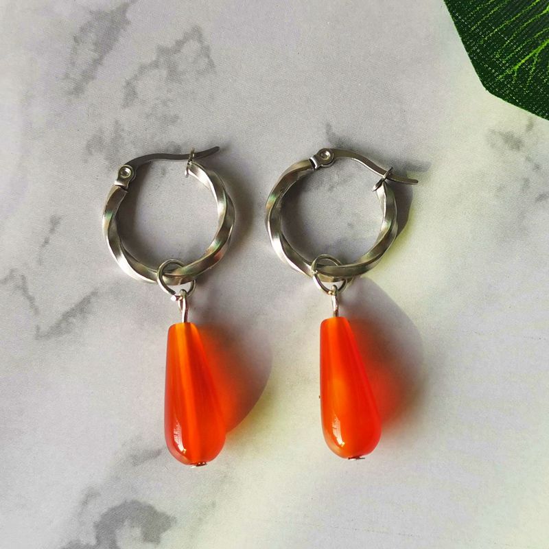 Heaven Official ’S Blessing Earrings For Women Cosplay Anime Hua Cheng Earring Charms Red Water Drop Fashion Alloy Accesorios
