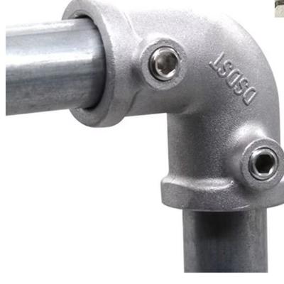 1/2''/3/4''/1'' Rohrfitting Verbinder Feste Schnalle Kreisrahmen Befestigungselemente Winkel Aluminiumlegierung Stahl Kreisrohrverbinder