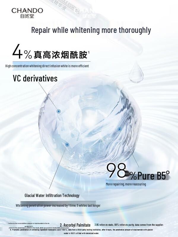 CHANDO Niacinamide Brightening Ampoule Mask