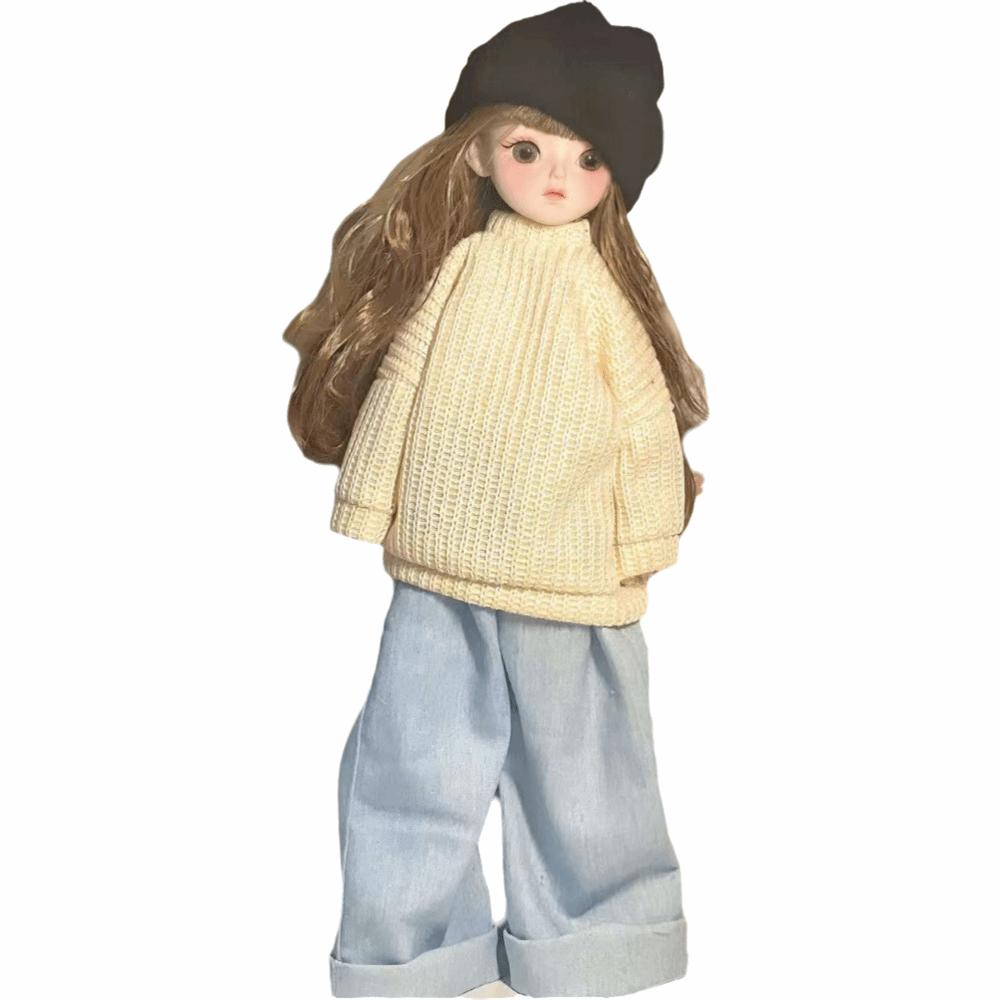 

High Heel Princess Dress Up BJD Dolls Long Hair Princess Makeup Ball Joint Doll Birthday Gift Style 3