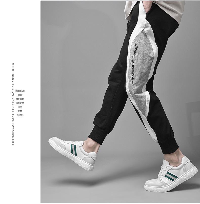 European Men's Korean Style Leather Skate Shoes: Versatile Trendy Casual White Sneakers