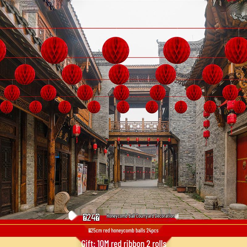 Outdoor Wedding Decor: Pull Flowers, Wave Flags, Ribbons, and Banners for Stairs and Yard