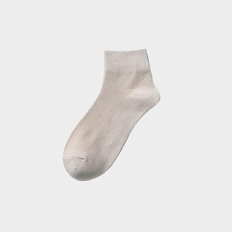 

Мужские летние тонкие однотонные нескользящие сетчатые дышащие влагоотводящие носки-гольфы 1 pair хаки