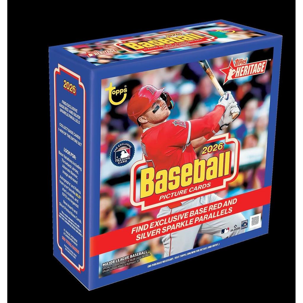 2026 Topps Heritage Baseball - MEGA