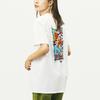 Vans Skull Print Short Sleeve T-Shirt Women Tops White VN0A5F1UWHT