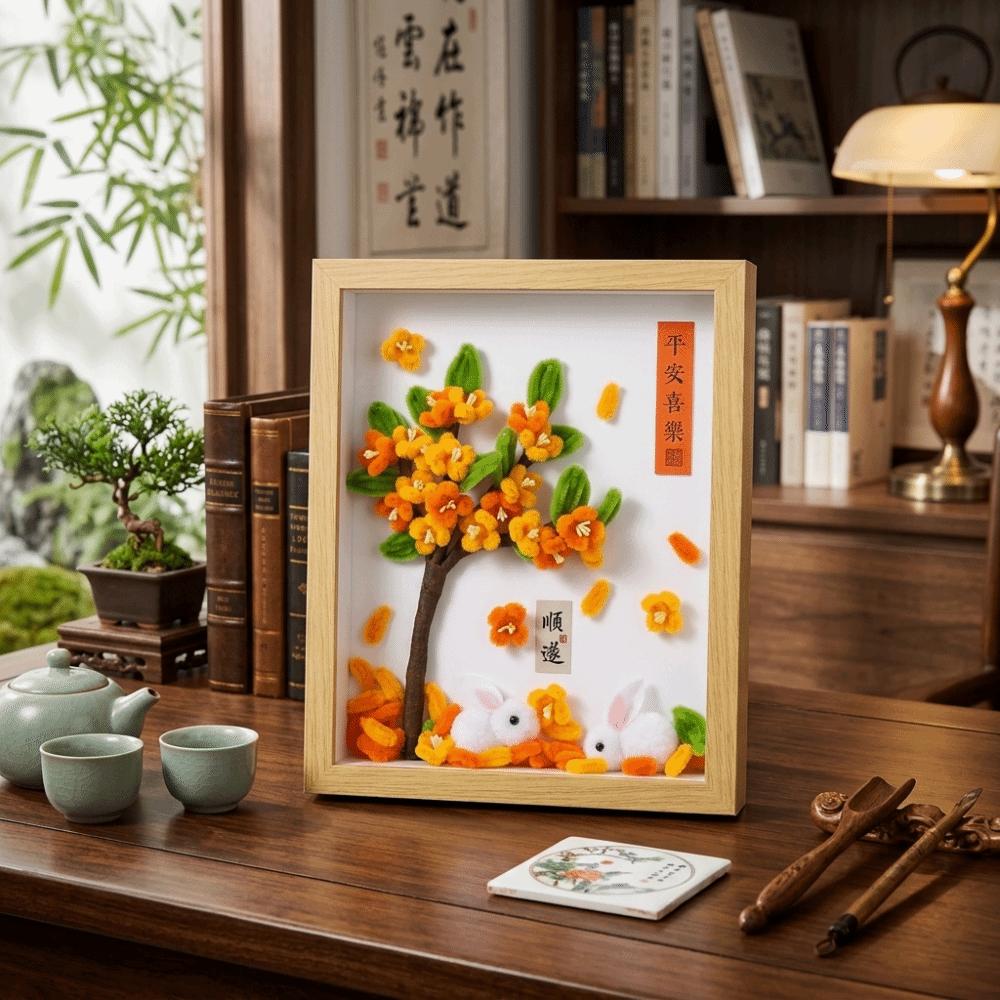 Osmanthus Tree Handmade Photo Album DIY Desktop Ornaments Cute Handmade Gifts Friend