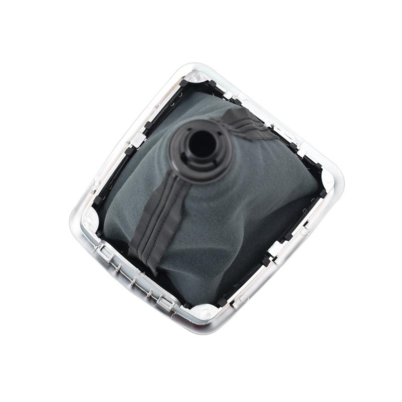 Gear Shifter Knob Lever Manual 5 6 Speed Galaxy PU Leather Dustproof Cover For Ford Focus 2 Mondeo MK2 FL C-MAX MK3 MK4 MK7