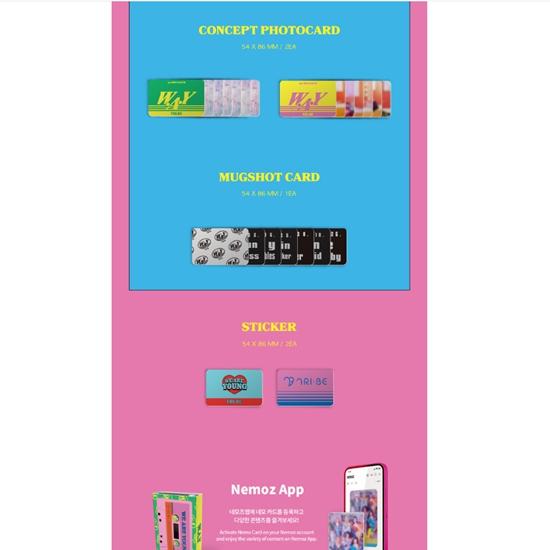 TRI.BE - W.A.Y (2:a mini ) Nemo Album ver.