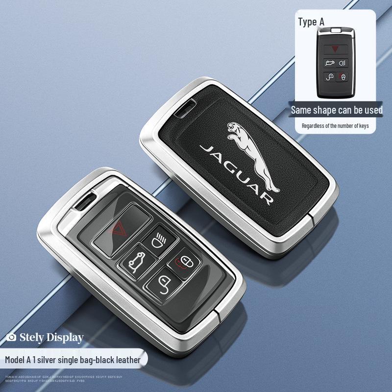 Jaguar Key Cover: Fits XFL, XEL, E-Pace, F-Pace, F-Type, I-Pace, XJ, XE - Women's Protective Car Shell