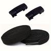 1 Pair Elastic Shoelaces, Polyester Sports Shoelaces, Lightweight, Solid Color, Adjustable and Comfortable, Hand Washable, Elastic No-Tie Shoelaces