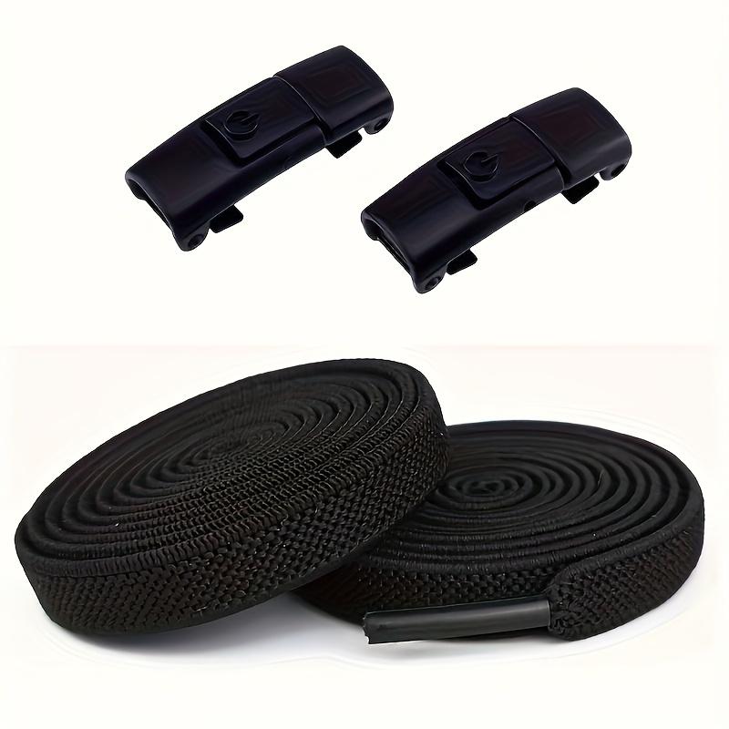 1 Pair Elastic Shoelaces, Polyester Sports Shoelaces, Lightweight, Solid Color, Adjustable and Comfortable, Hand Washable, Elastic No-Tie Shoelaces