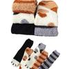 Women Socks Feel Cute Cat Cozy Hairy Mink Velvet Girls Socks Autumn Winter Hosiery Thickened Plush Warm Sleep Home Fluffy Socks