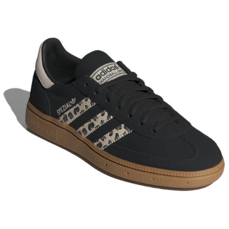 Nye Adidas Originals Handball Spezial Svart Wonder Leopard Dame JH9092