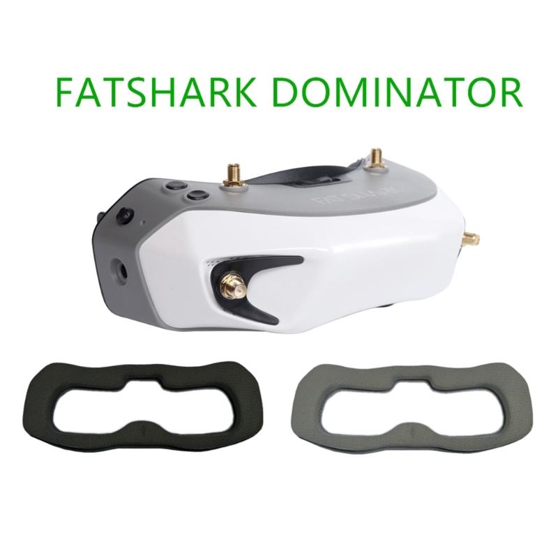 For FPV FatShark HDO3 Goggles Panel Magic Sponge Eye Mask Pad Replacement Faceplates Lycr Fabric Gasket Drone Parts