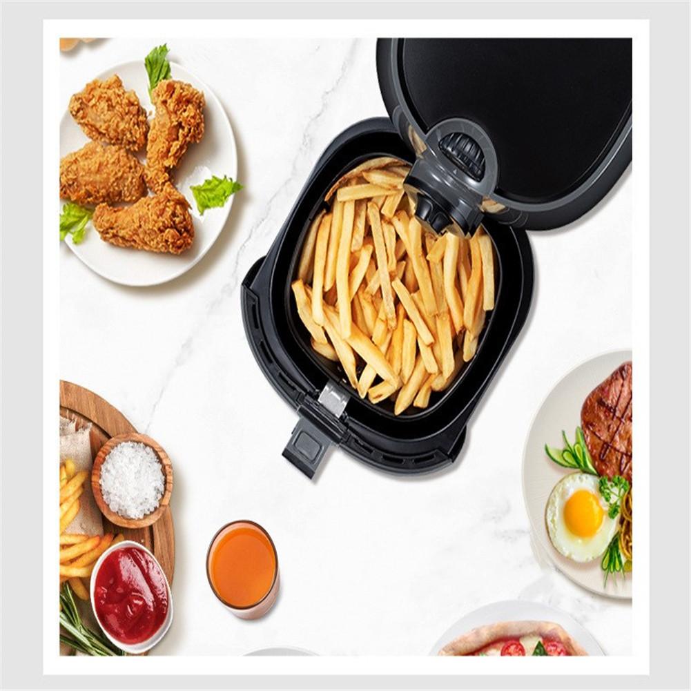 100 ks Nepřilnavé papírové vložky do horkovzdušné fritézy z přírodního dřeva Příslušenství pro horkovzdušnou fritézu Pečení Vaření Podložka na jídlo