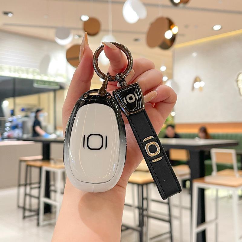 Car Key Cover Protectot Zinc Alloy for Changan Qiyuan A07 A05 A06 Q05 Durable Electric Vehicle Remote Key Case Fob Shell Bag