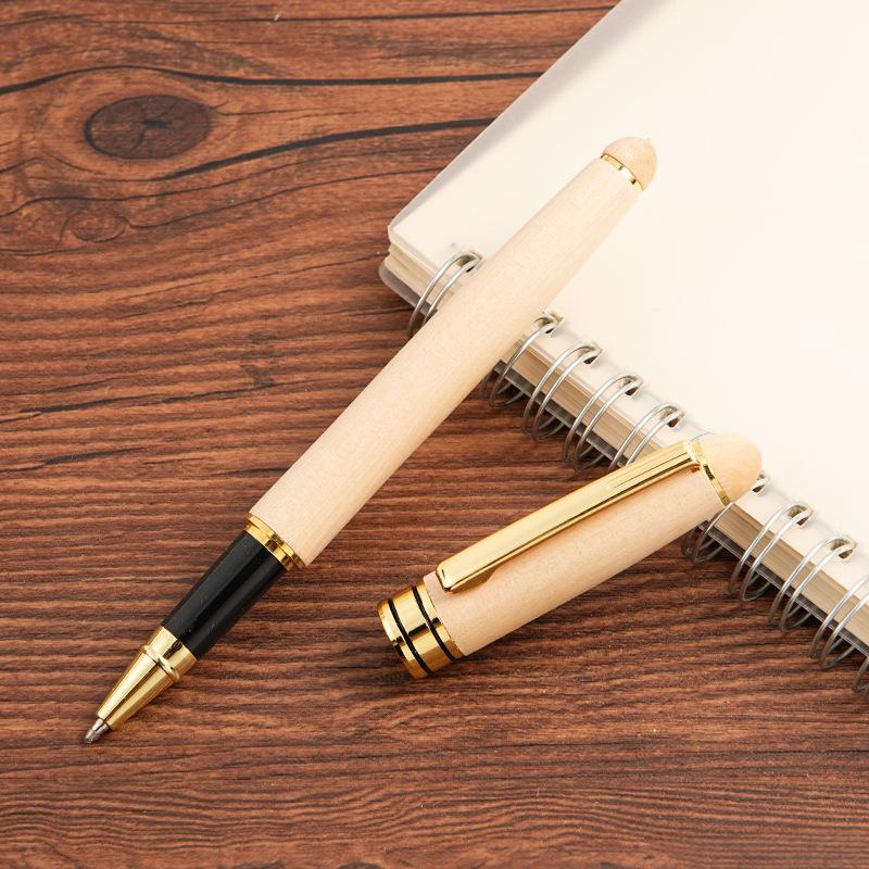Bambus Stift Kugelschreiber Holzstift Business Büro Buche Student Abschlussgeschenk Ahorn Unterschriftenstift