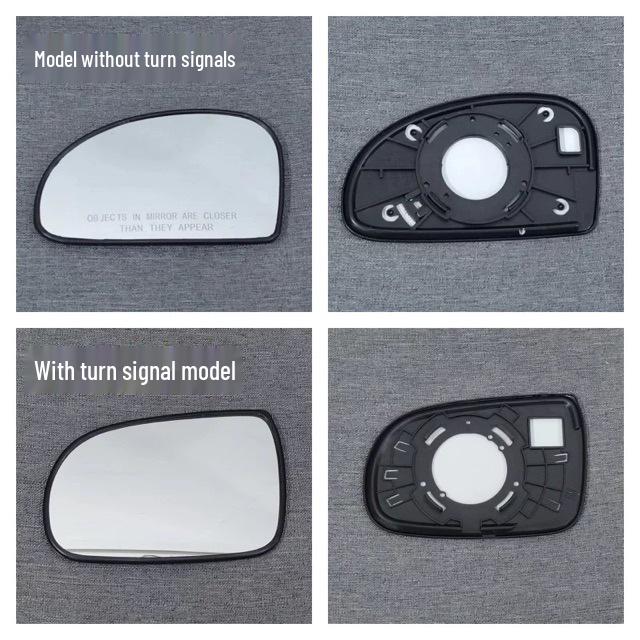 For Kia Cerato 05-12 Models: Non-Heated Rear View  Side Mirror Lens Driver side