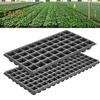 10 Pcs Nursery Pot Tray for Seedlings Thickened Seeds Starter Germination Shuttle Carrying Tray Round Nursery Planter Tray with Drainage Holes for