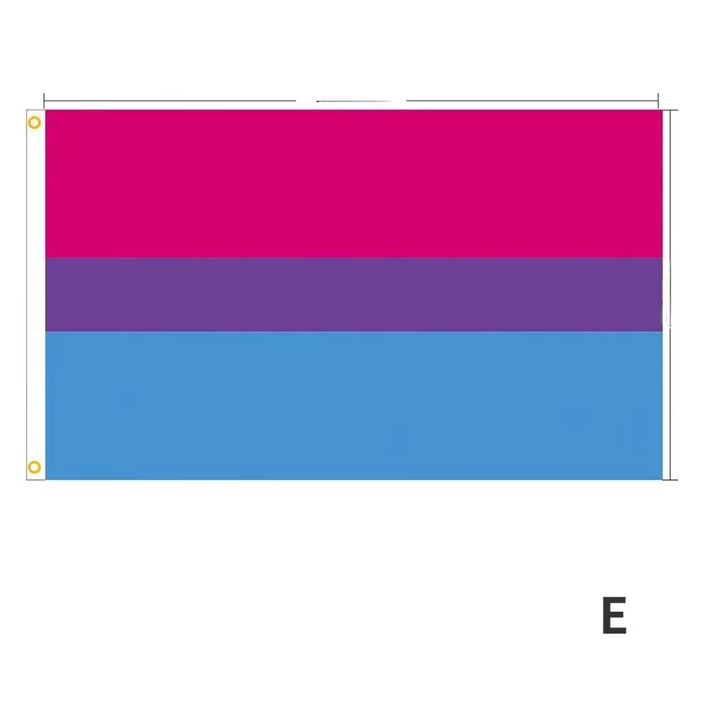 1 Pcs Easy To Hold Mini Rainbow Flag With Flagpoles For Cheers Pride Party Accessories 14x21cm