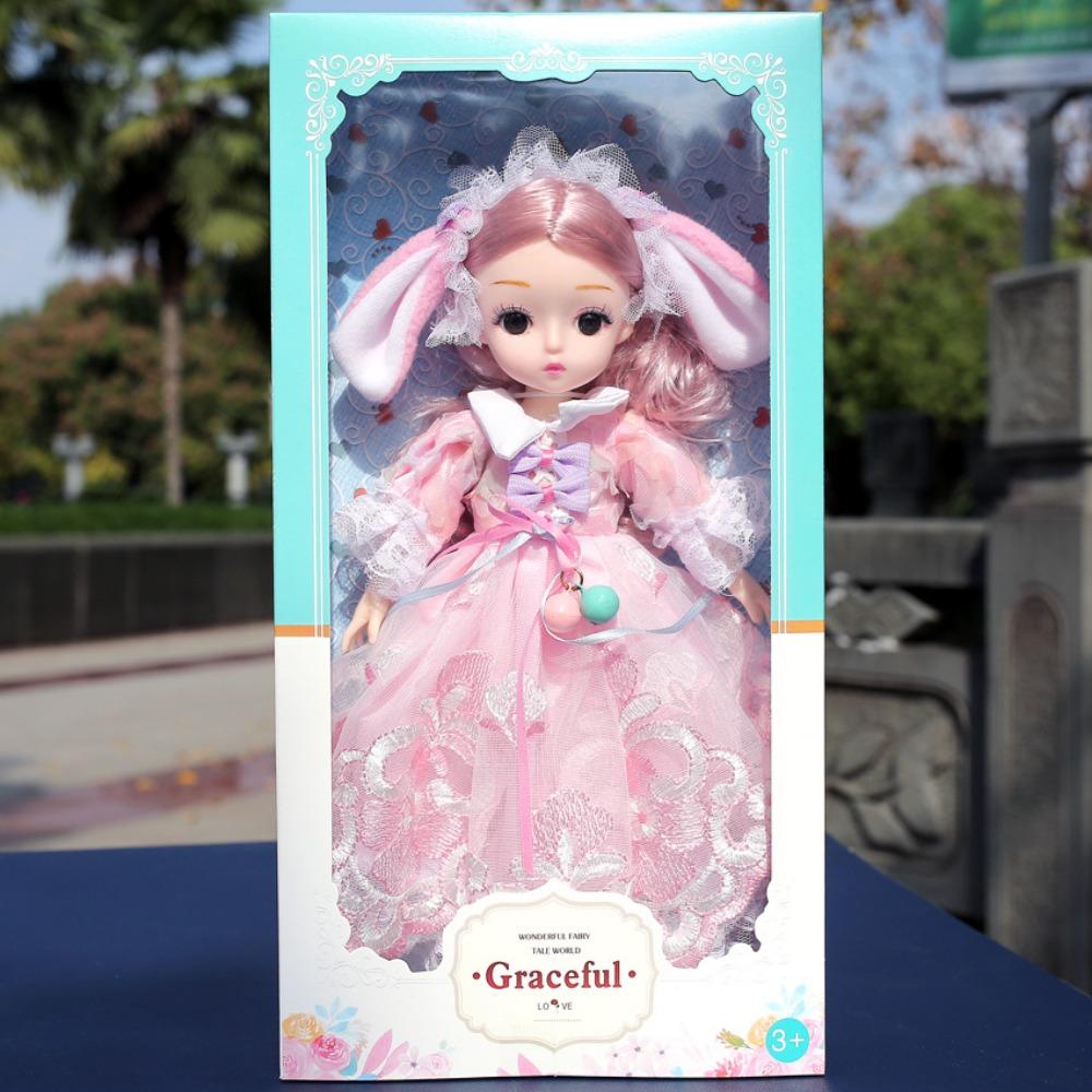 Girl Play House Princess Loli Doll Gift Box Set Toys