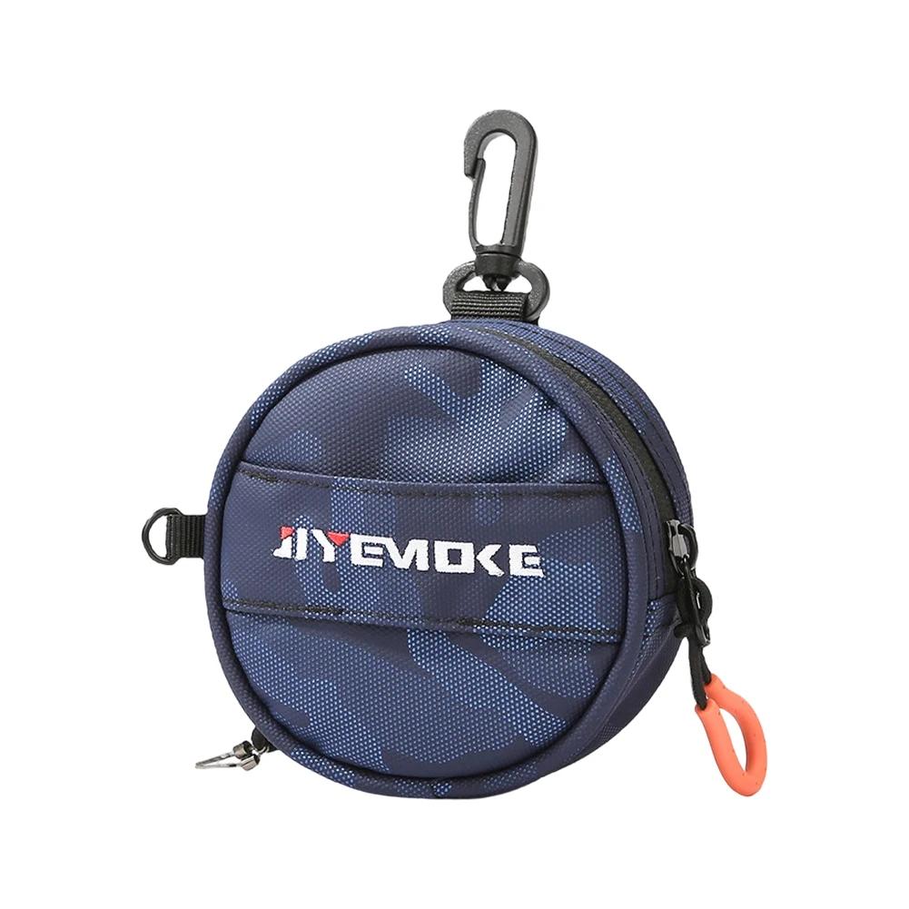 

1Pc Large Capacity Carbon Line Waist Hanging Pack Oxford Cloith Waterproof Leader Line Storage Bag Mulitp-fuction Fishing Gear 50L синій