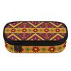 Pen Case Classic Design 300D Polyester Zipper Closure with Main Pocket Mesh Layer and Removable Pen Divider for Student Stationery