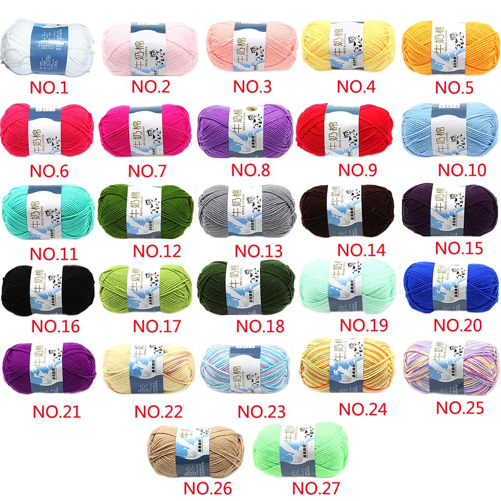 Baby Soft New 1 Ball X 50g Special Thick Worsted 100% Cotton HAND Knitting Yarn