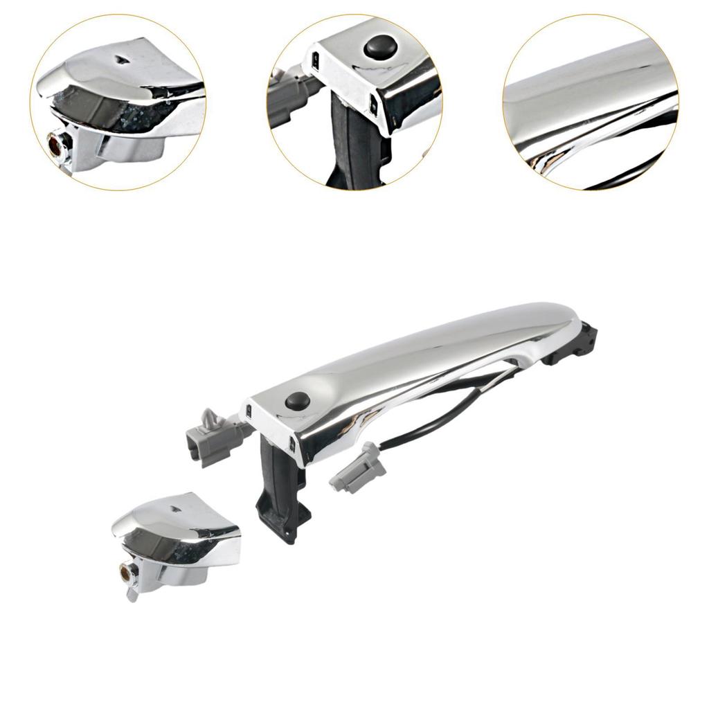 A10547-02 Automotive Accessories 82644-1fa5A Right Front Exterior Door Handle for Nissan Juke 2011-2017 Sturdy Lightweight