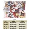 Soft Blankets Decorative High School DxD Throw Blanket Anime Flannel Bedspread For Outdoor Funny Sofa Bed Cover