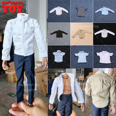 Μεγάλη Έκπτωση 1/6 Κλίμακα T-shirt Μακρυμάνικη Μπλούζα Παντελόνι Ρούχα Αξεσουάρ Μοντέλο για 12" Άνδρα Στρατιώτη Φιγούρα Δράσης Σώμα Κούκλα Σώματος