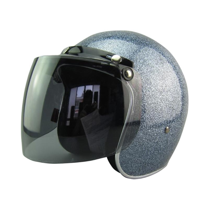 Visiera per Caschi da Moto 3-Scatto HelmetShield Accessori Antigraffio Parabrezza