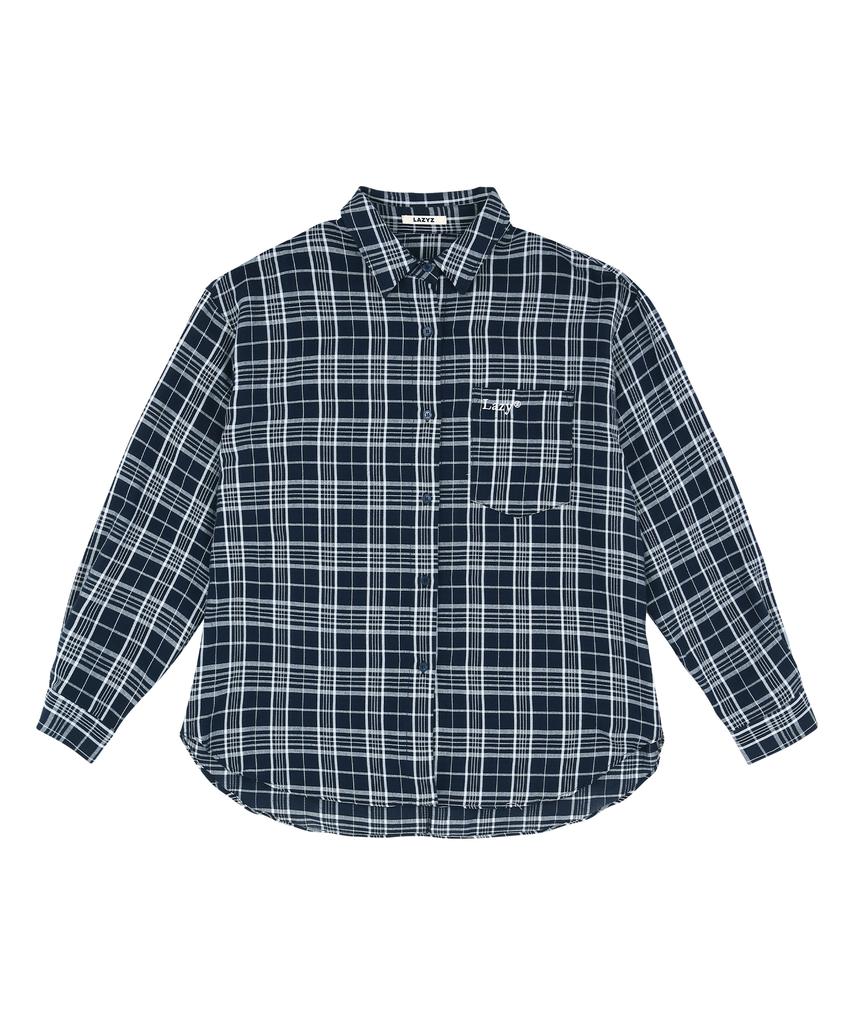 Leijiji Loose Fit Classic Check Shirt (5 Colors)